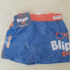 Blippi swim shorts